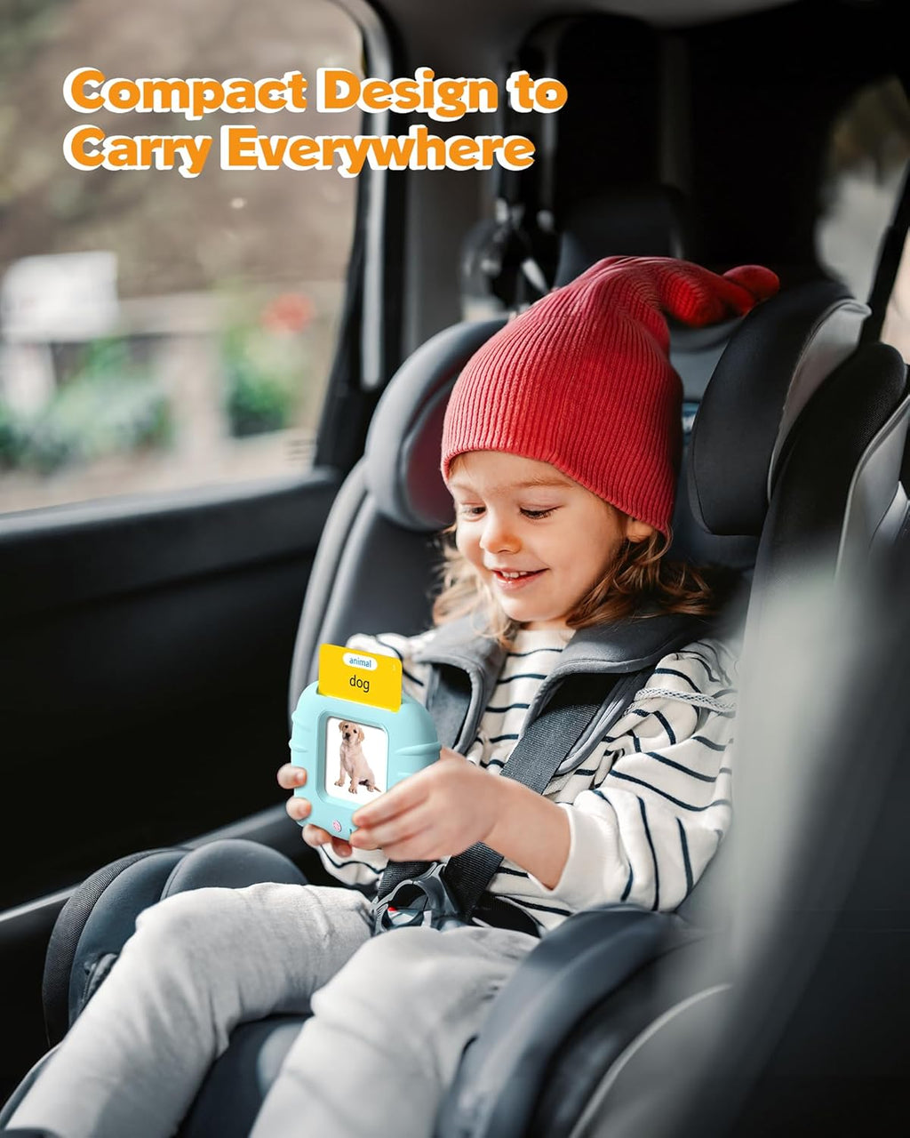 Bravokids Talking Flash Cards for Toddlers 1 2 3 4 Year Olds, Montessori Language Learning Toys with 224 Words, Pocket Speech Therapy Toys, and Speech Development Educational Playthings for Children
