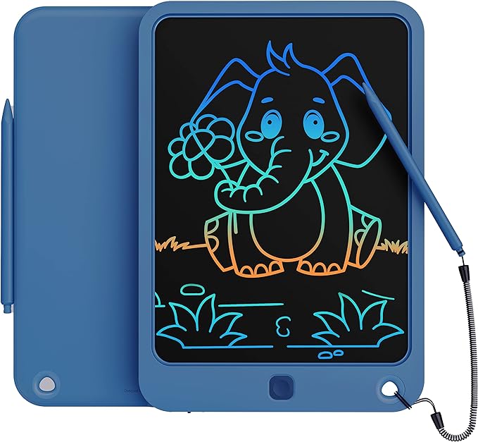 JULIOBEBE  Toys for Kids 10 Inch LCD Writing Tablet  Draughtboards