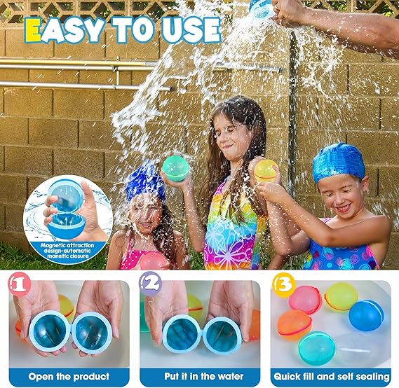 JULIOBEBE water polo balls for 3-8 years old kids  gift list njoying the summer water games revelry