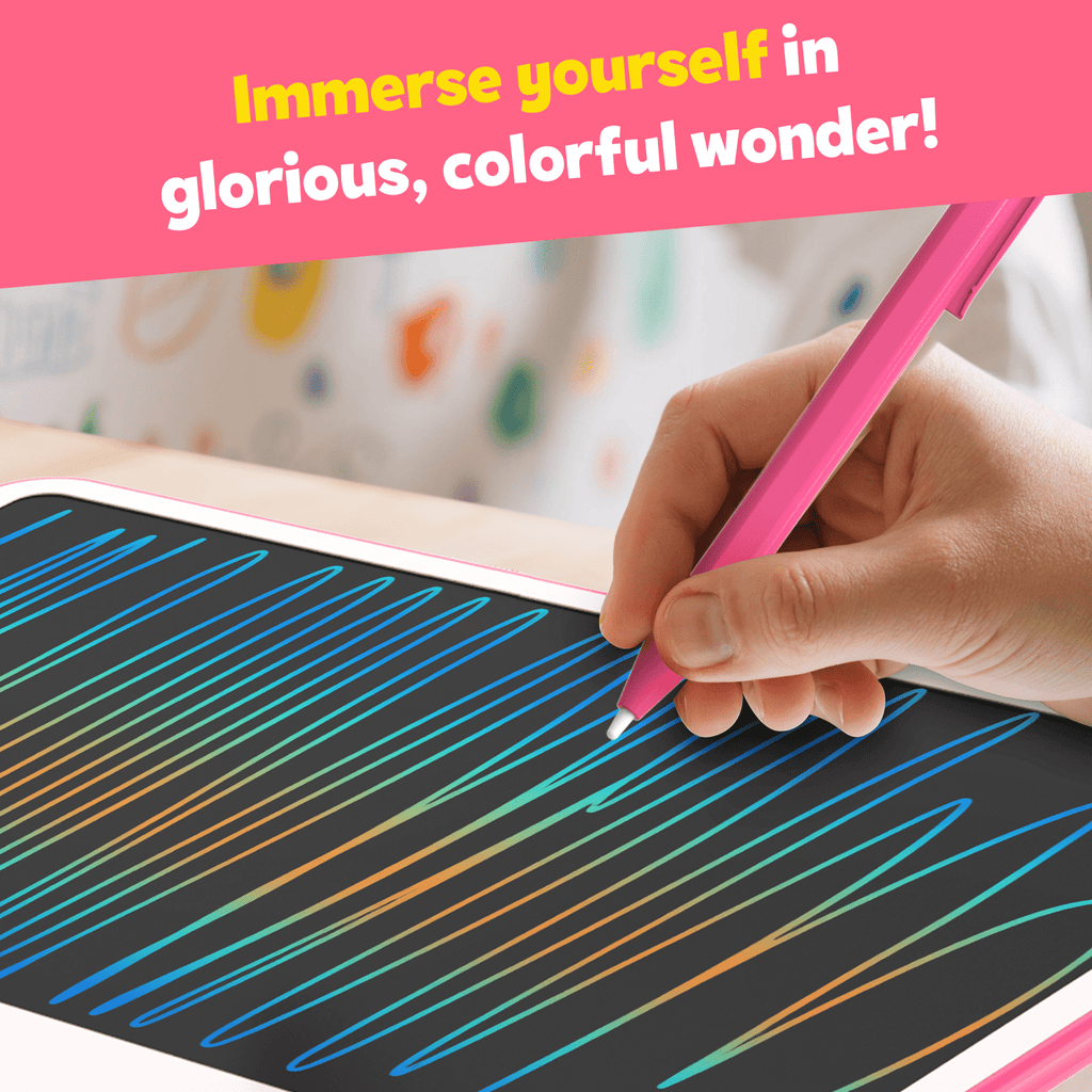 Bravokids 10" LCD writing tablet for Kids, Electronic Drawing Tablet Drawing Pad for Kids, Doodle Board as Educational and Learning Toys Birthday Gifts for Girls and Boys 3 4 5 6. 2 Pack