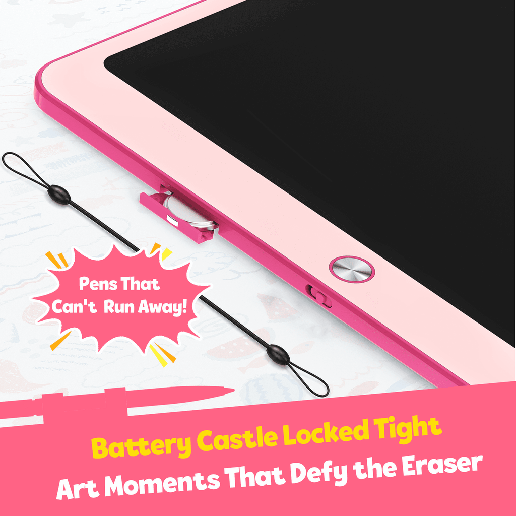 Bravokids 10" LCD writing tablet for Kids, Electronic Drawing Tablet Drawing Pad for Kids, Doodle Board as Educational and Learning Toys Birthday Gifts for Girls and Boys 3 4 5 6. 2 Pack