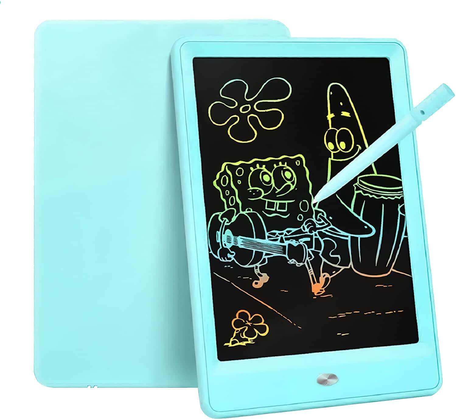 LCD Writing Tablet for Kids, 10 Inch Doodle Board Electronic Drawing Tablet  Drawing Pad, Learning Toys Christmas Birthday Gifts for 3 4 5 6 7 8 Years