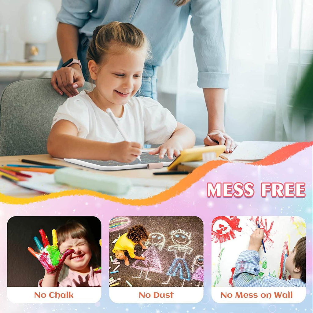 Toddler Girl Unicorn Toys 10" LCD Writing Tablet Kids Doodle Board