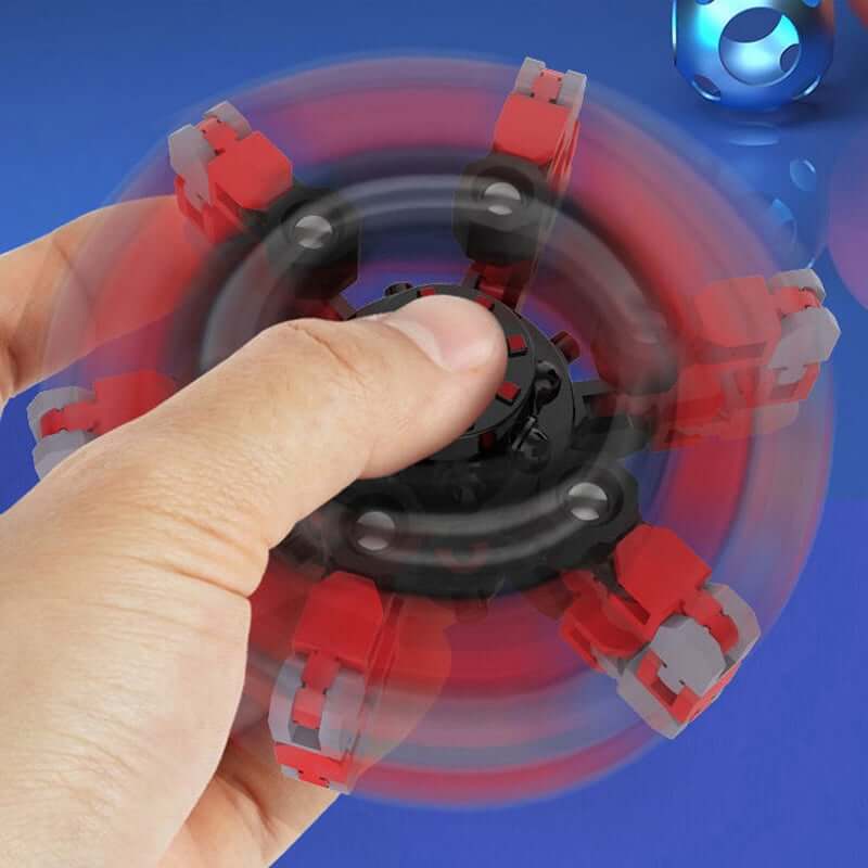 3PCS Transformable Chain Robot Toy DIY Deformation Robot Fingertip