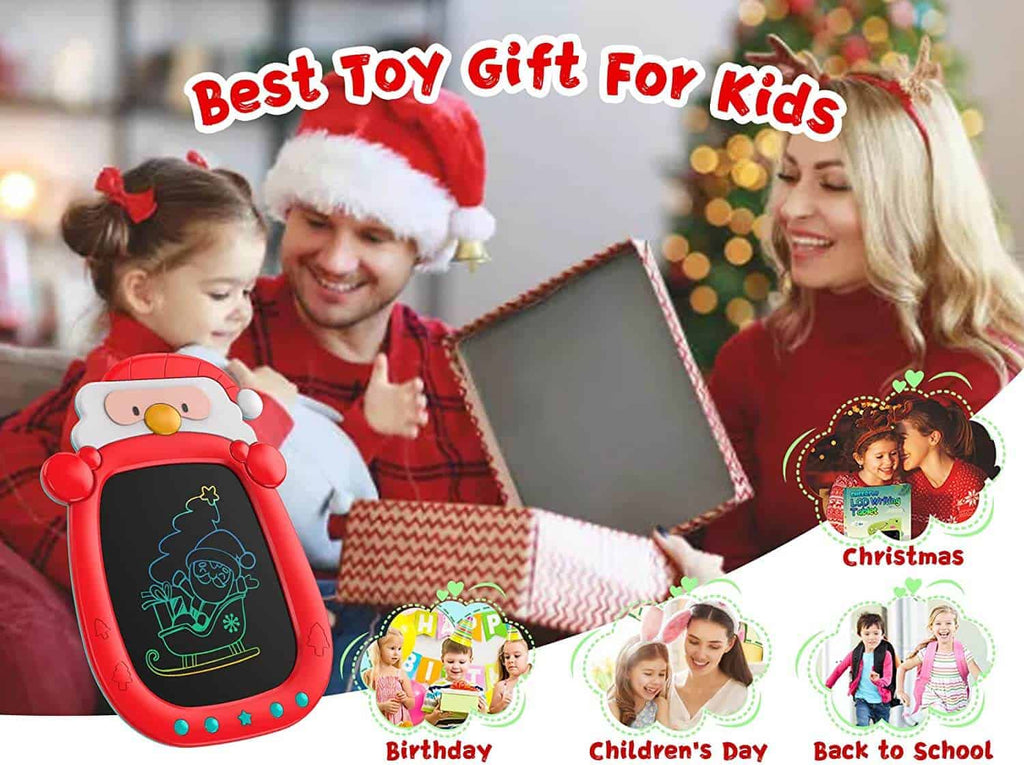 8.5 Inch Colorful Santa LCD Writing Tablet Erasable
