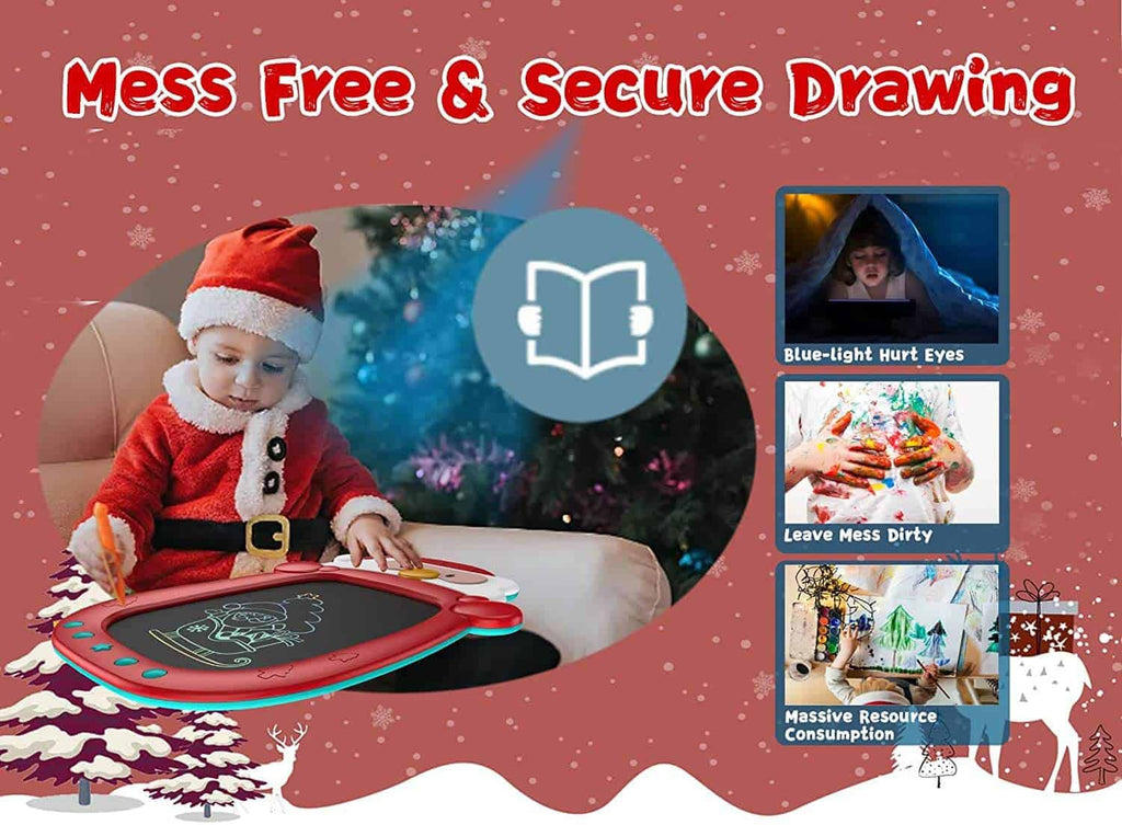 8.5 Inch Colorful Santa LCD Writing Tablet Erasable