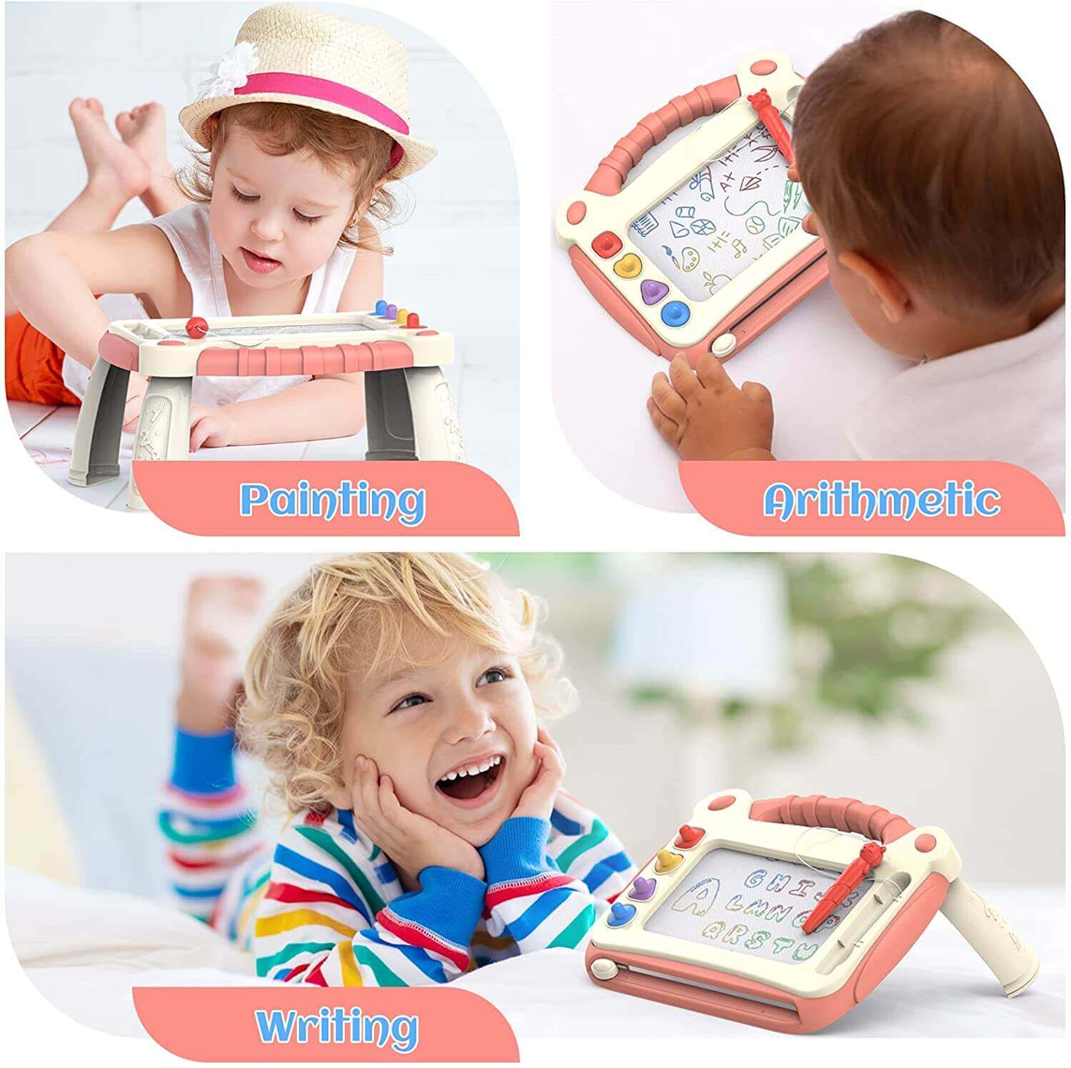 Colorful Magnetic Drawing Board LCD Writing Tablet
