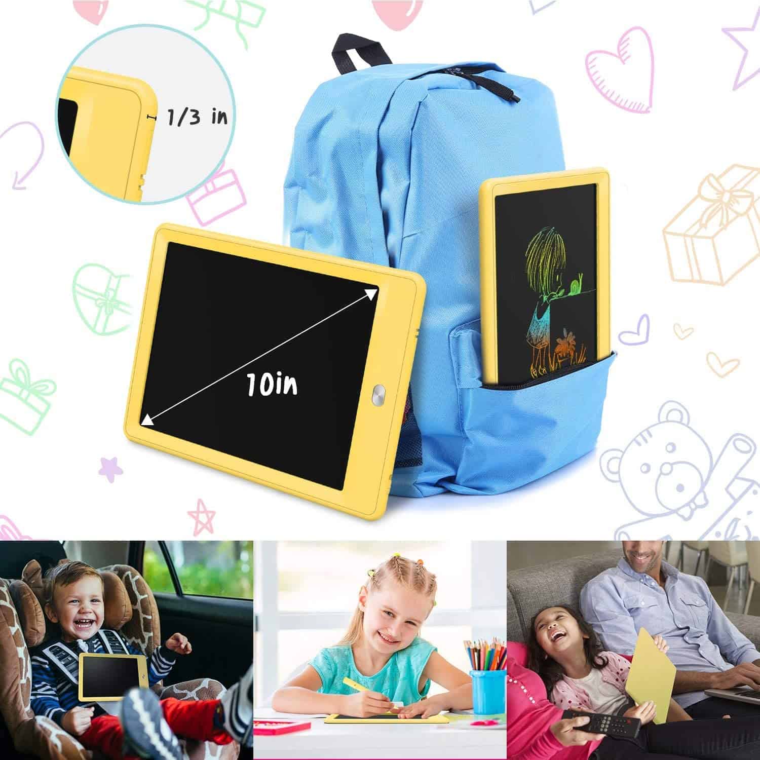 10 Inch Doodle Board LCD Writing Tablet kids drawing pads