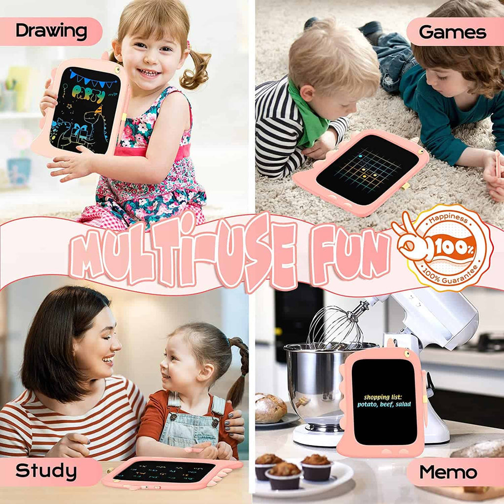 Dinosaur Doodle Board 8.5 Inch LCD Writing Tablet
