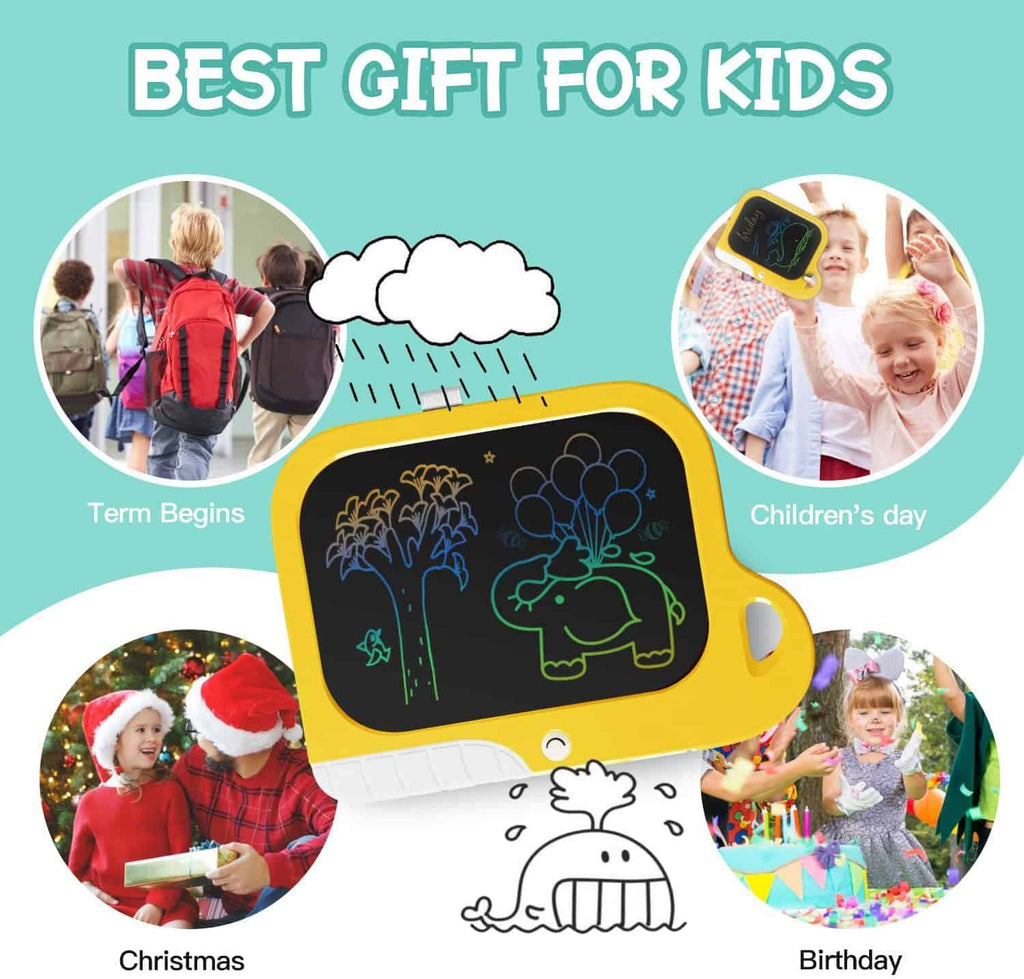 8.5 Inch Kids Learning Fish LCD Writing Tablets Doodle Board