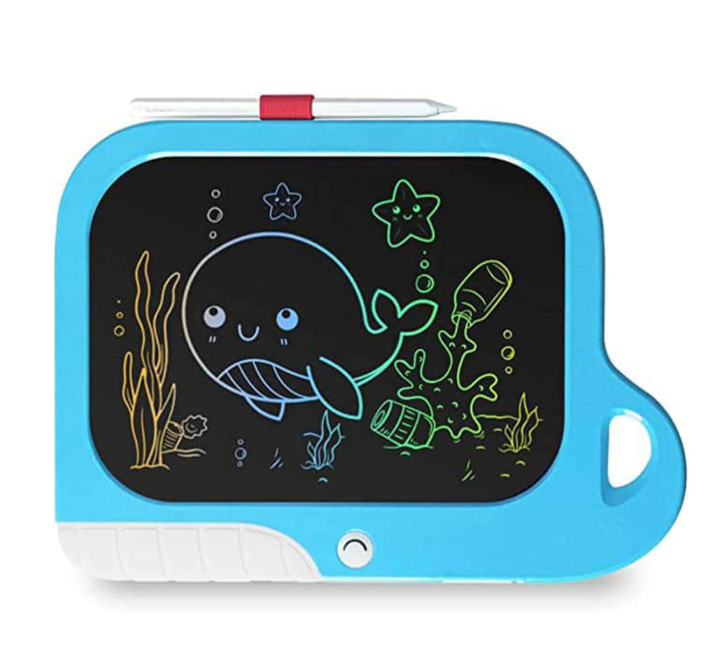 8.5 Inch Kids Learning Fish LCD Writing Tablets Doodle Board