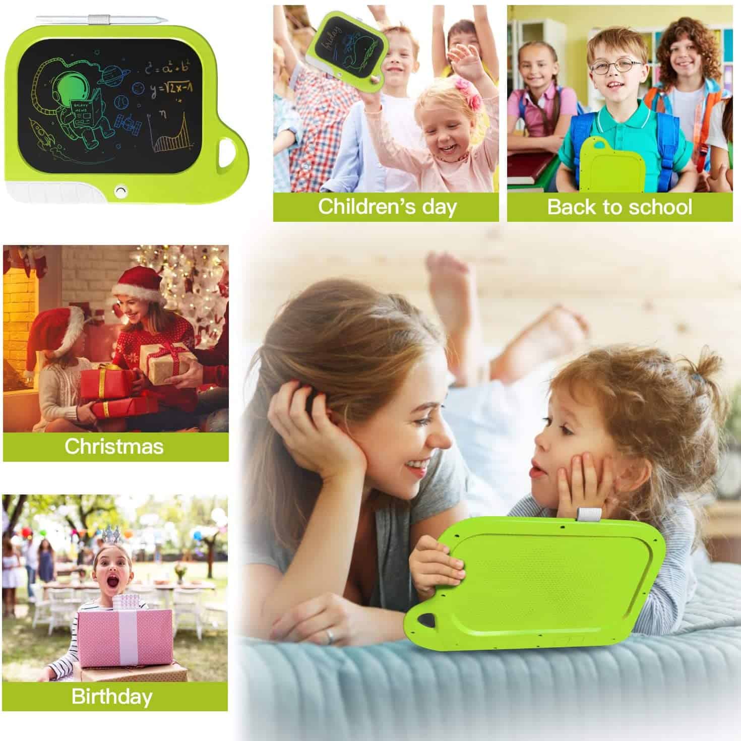 8.5 Inch Kids Learning Fish LCD Writing Tablets Doodle Board