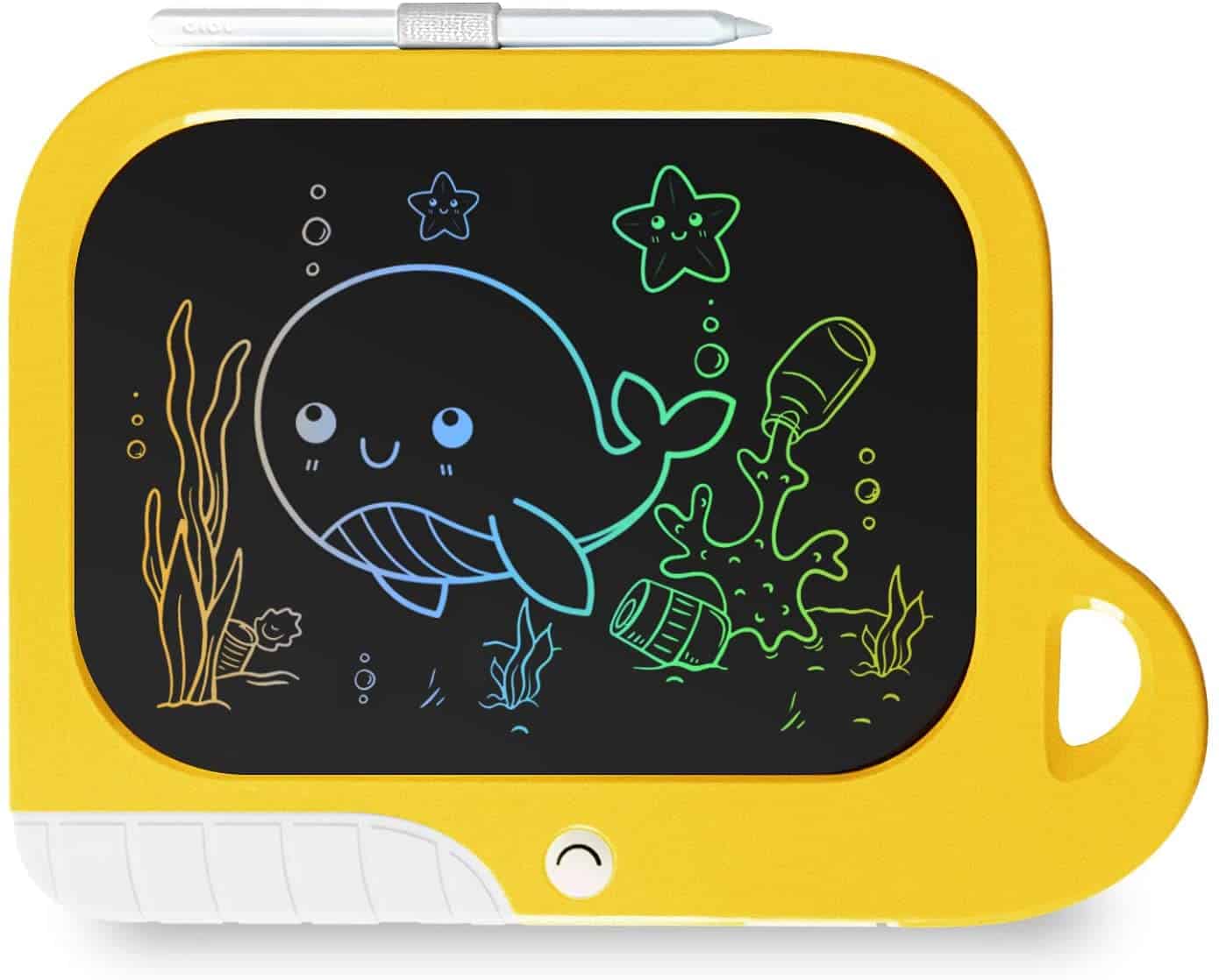 8.5 Inch Kids Learning Fish LCD Writing Tablets Doodle Board